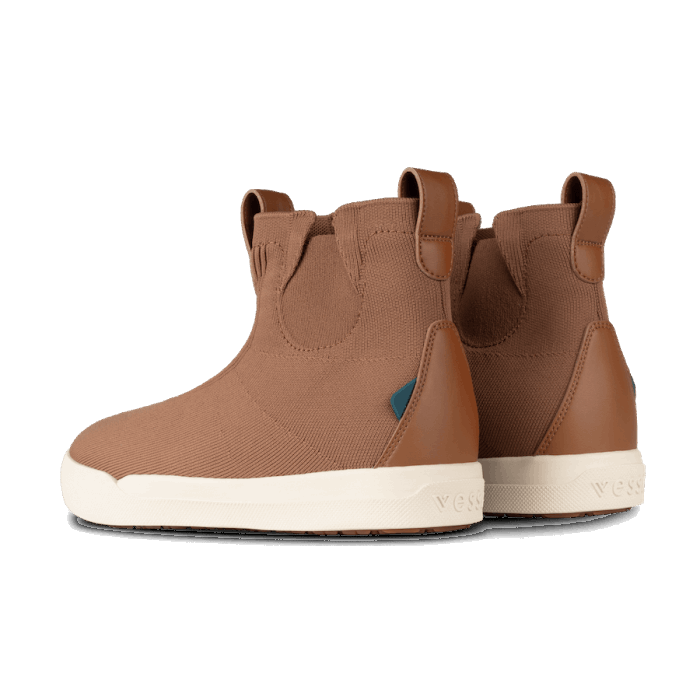 Caramel Brown On Off White Vessi Shoes Canada Men's Weekend Chelsea - Image 4