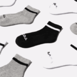 Kids Mid Crew Socks Vessi Shoes Canada Grey - Image 2